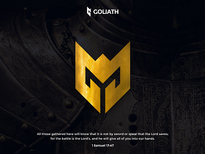 Goliath Brand (5/5) brand brand identity fitness g geometric helmet mask minimal simple logo