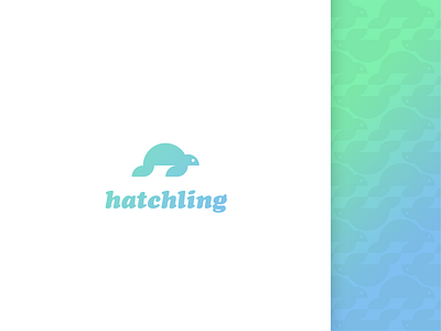Startup Lifestyle Brand (hatchling) brand brand identity geometric hatchling logo minimal simple logo turtle