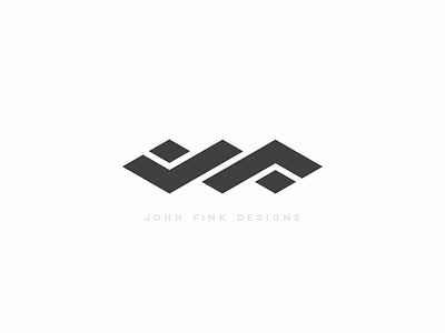 JF Monogram Logo brand design illustrator jf logo minimal monogram photoshop