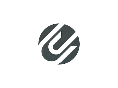 CC + Paperclip brand brand identity cc clip geometric logo minimal paperclip simple logo