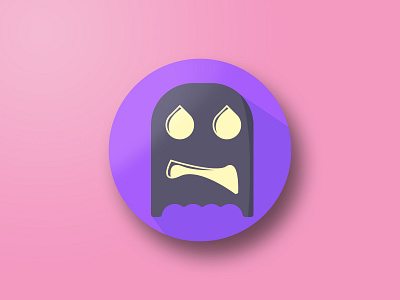Halloween Scared Ghost Icon