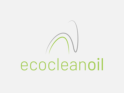 'ecocleanoil' logo branding creative eco ecology elegant gas icon illustraion illustration industrial logo minimalism minimalist minimalist logo minimalistic oil oil logo oil well ui ux