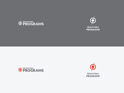 Brightidea Product Logo Lockups branding design illustration logo vector