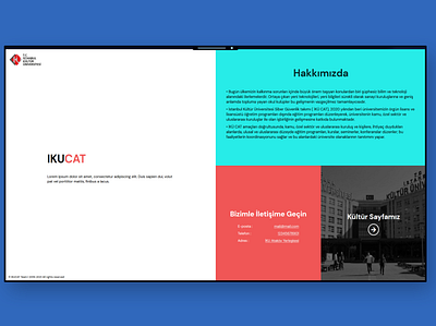IKUCAT Club Web Page animation branding design landing page ui ux web web design web development website