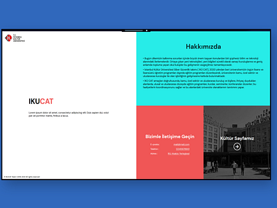 IKUCAT Club Web Page animation branding design landing page ui ux web web design web development website