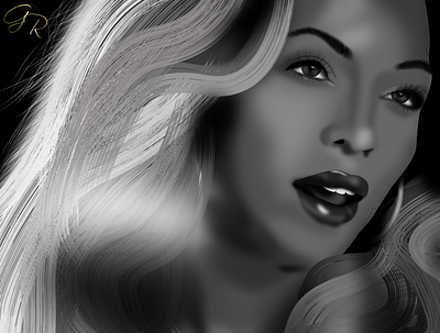 Beyonce Illustration animation beyonce beyoncé cartoon cartoon character cartoon illustration design hair illustration vector