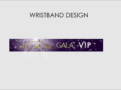 Wristband design