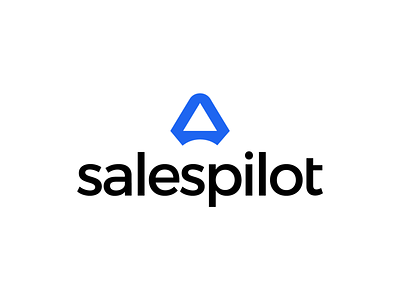 salespilot Approved Logo Design arrow up progress automation brand identity branding guide guidance icon increase lead leader logo logotype mark platform sale sales symbol