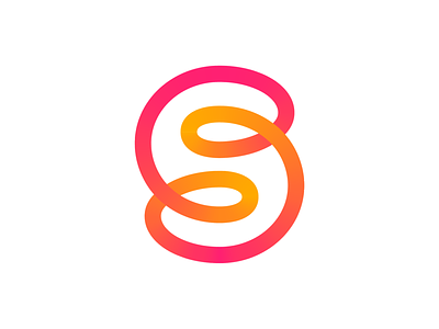 saleloop Logo Design Proposal brand identity branding continuous line endless gradients infinite letter s type typography logo mark symbol icon loop cycle modern overlap path platform round rounded social media startup tech