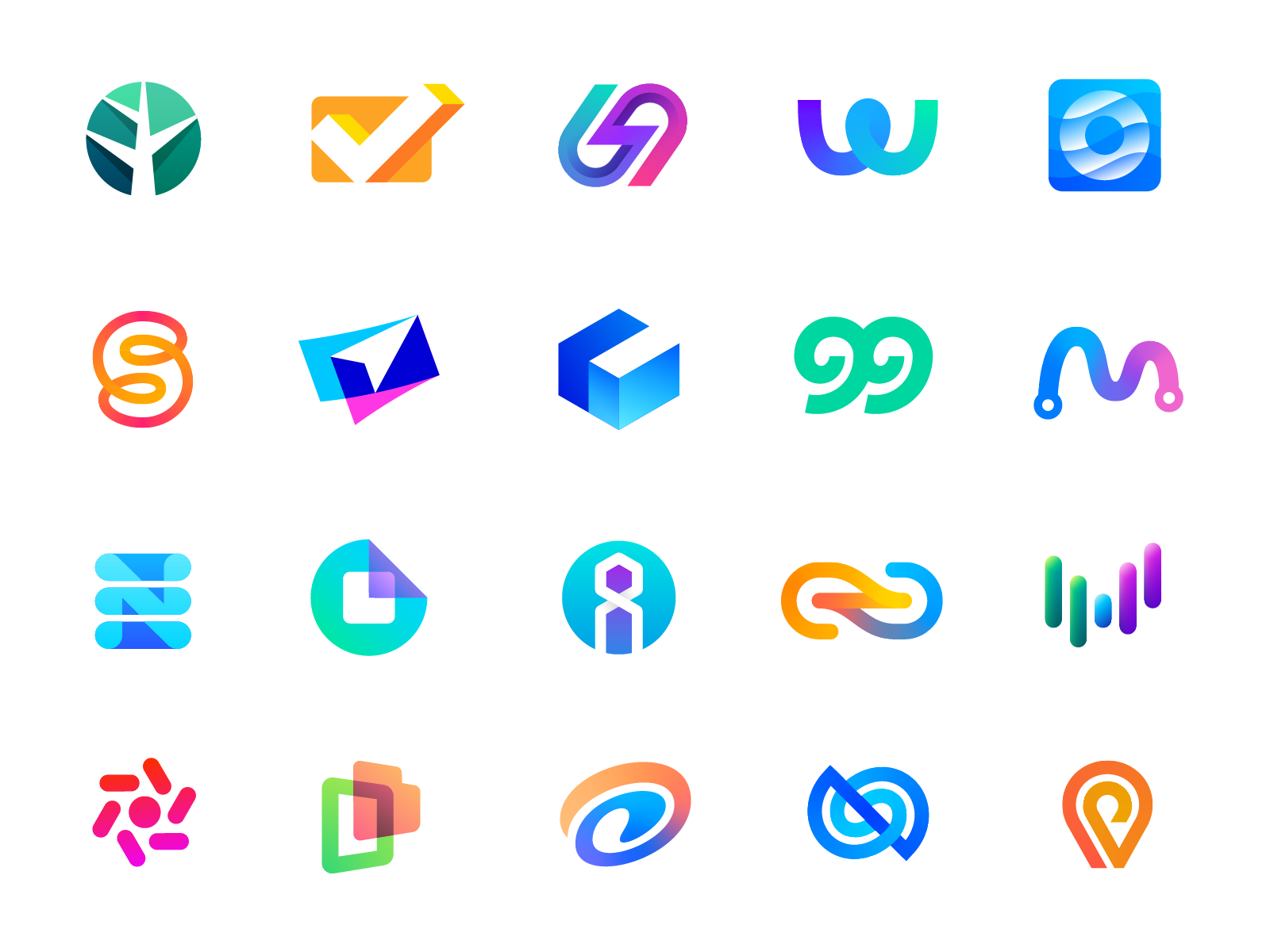 New Logo Collection 8 Logos Mark Design By Mihai Dolganiuc On Dribbble