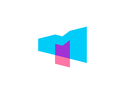 M for Megaphone Logo Exploration (Unused)