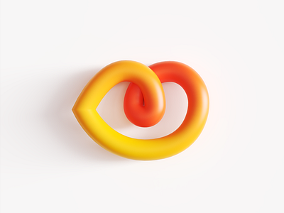 Lipsloop 2D to 3D Logo