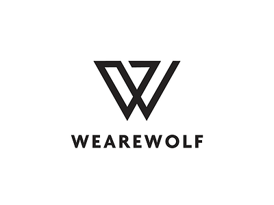 WEAREWOLF Logo Design