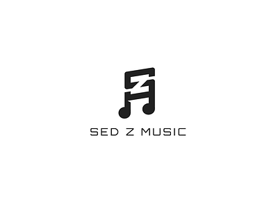 Sed Z Music Logo Design (Option 2) agency initials monogram music musical producer production