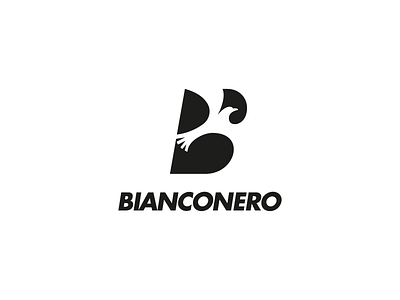 BIANCONERO Logo Design bird logo circle logo eagle eagle logo fly logo letter b transportation