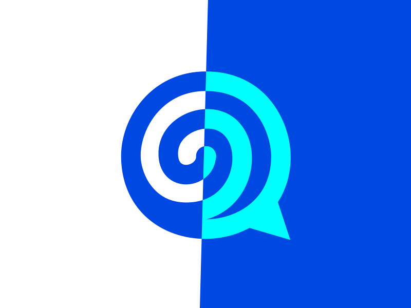 Y Chat Logo Design (Option 2) Animation