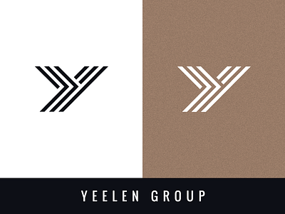 Yeelen Group Logo Redesign art branding gallery grid group identity letter y lines text type