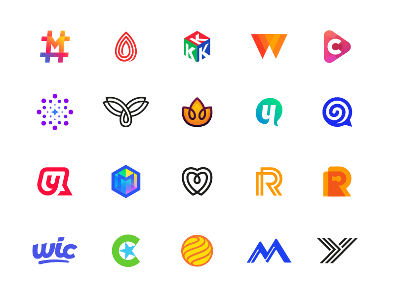 Logo Collection 2017 — 2018 logos, mark, design by Mihai Dolganiuc on ...