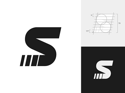 Strong Liftwear Logo Proposal #2 apparel gym brand fast for sale icon letter s mark speed sport strong solid symbol typography