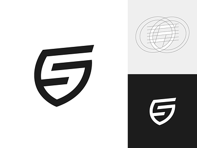 Strong Liftwear Logo Proposal #4 apparel gym brand fast icon letter s mark geometric grid speed sport strong solid symbol shape shield typography