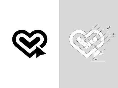 Online Drug Store (Grid + Single Color) grid black white monochrome heart love hospital medic doctor pharmacy medical medicine mouse pointer online web pills vitamin website store mark symbol icon