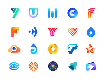 New Logo Collection 18 5 Logos Mark Design By Mihai Dolganiuc On Dribbble