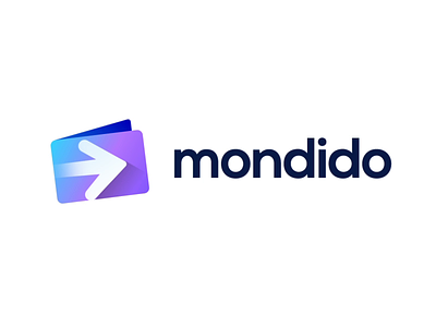 Mondido Logo Animation app form method gateway arrow transfer wallet coin brand identity branding graphic design ui transparent clean finance currency fintech fast for sale unused buy gradient design ui app gradient shade 3d 2d grow scale up rise logo mark symbol icon modern startup business company payment money send pay speed instant quick safe video loop play movie