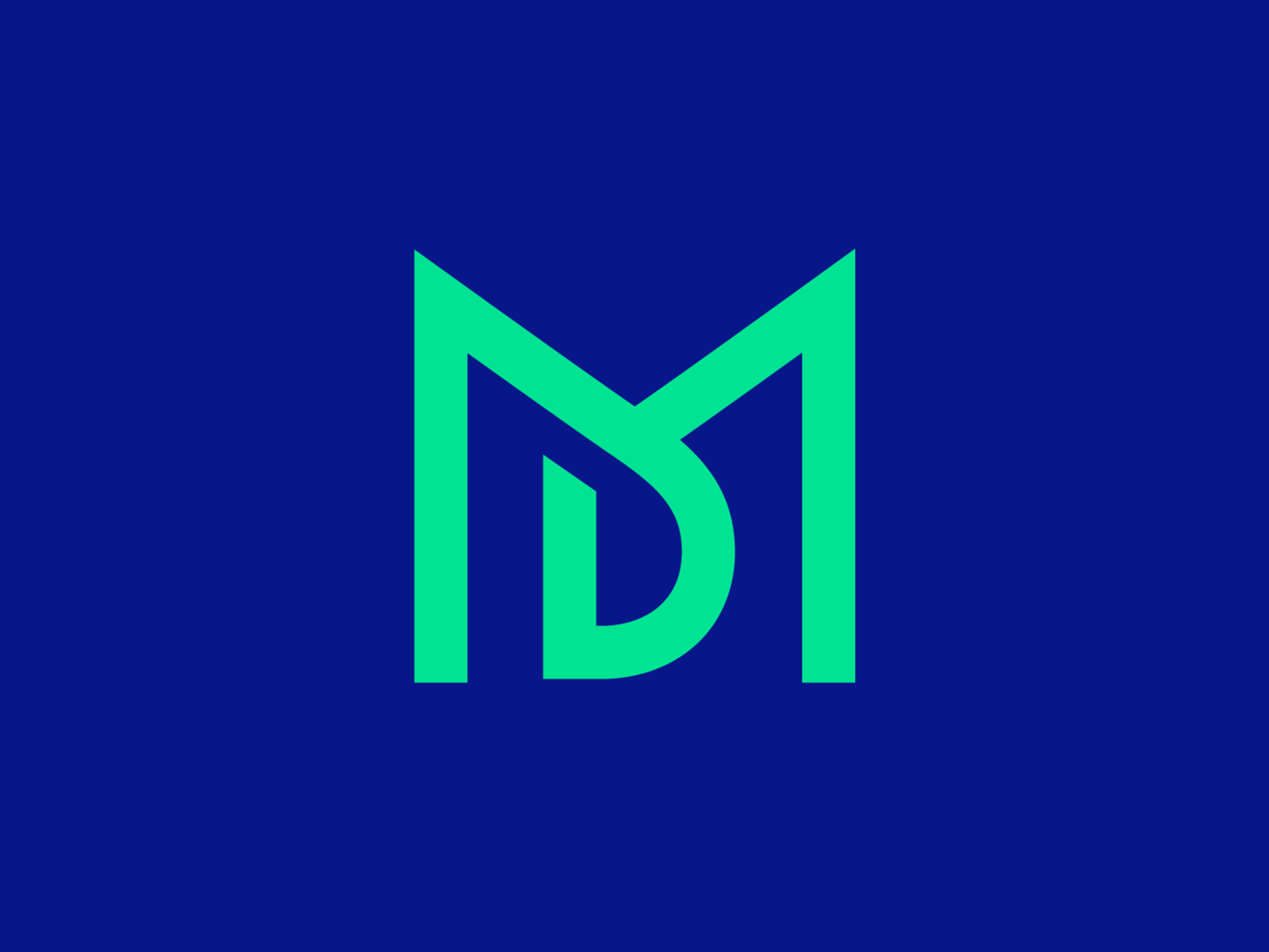 MD Logo Refresh by Mihai Dolganiuc on Dribbble