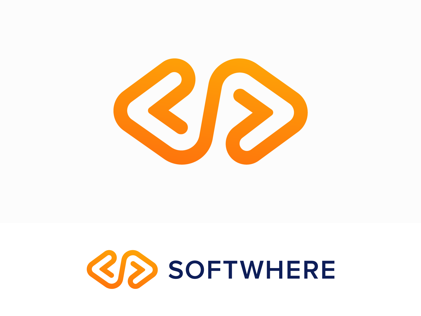 Softwhere Approved Logo Design For Software Company By Mihai Dolganiuc On Dribbble