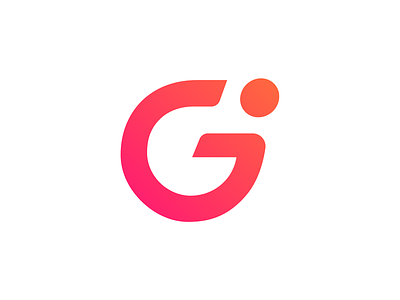 Gigtyme Logo Proposal Option 3 — G + Human Freedom brand identity branding connection agencies freelancers jump freedom creative talent letter g type custom logo mark symbol icon person head dot minimal social network marketplace workers on demand gigs