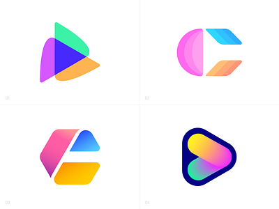 CreateStudio Logo Explorations 03 — 06 (Unused for Sale)