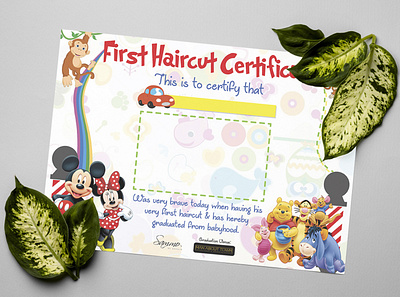 CERTIFICATES branding certificate design education graphic design stationery
