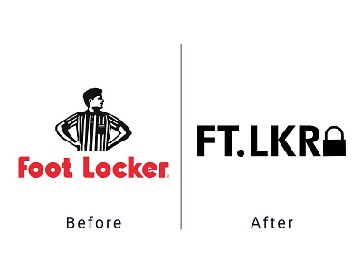 Case Study Foot Locker Logo Redesign