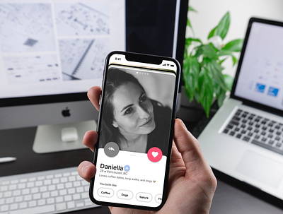 Let's Meet: Dating App UI Mockup Pt2 dating dating app design digital digital design digital designer graphic design graphicdesign graphics ui ui design uidesign user interface