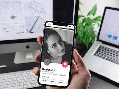 Let's Meet: Dating App UI Mockup Pt2