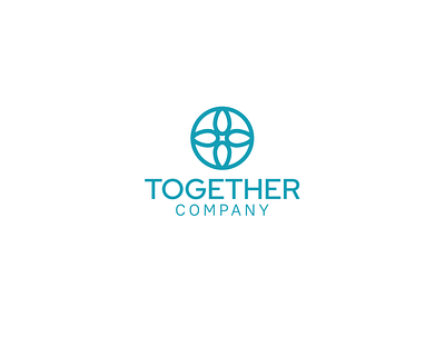 Together branding clean logo design logo logodesign minimalist logo modern logo