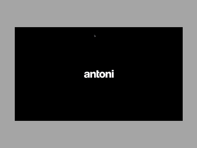 Homepage intro anim