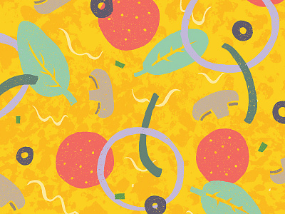 🍕🍕🍕Pizzaaaaaaaa🍕🍕🍕 cheese illustration pattern pizza stuff texture toppings