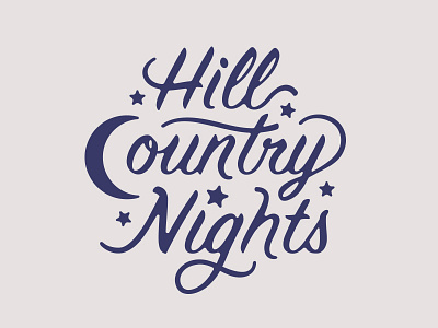 Hill Country Nights Logo