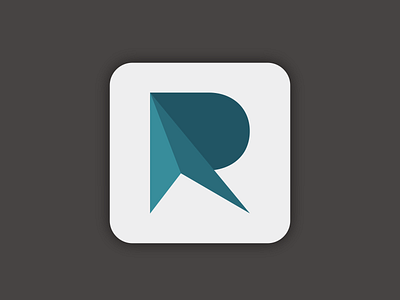 R icon logo design logodesign