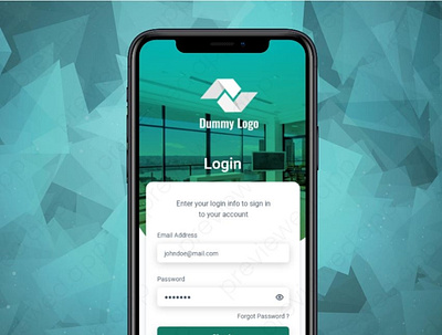 Login screen2 app design ux