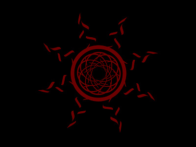 Repetitive "Sun" affinitydesigner art design logo sun logo