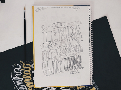 Sketch handlettering handmade lettering sketch type typography