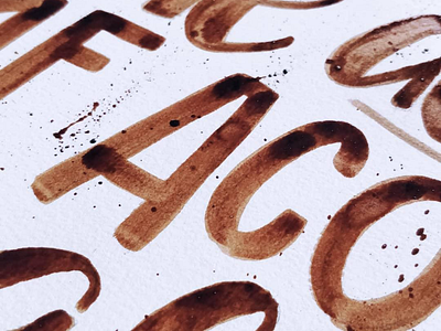 Coffee Lettering