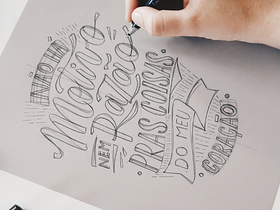 Sketch handlettering lettering typography