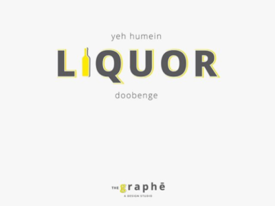 Liquor animation design flat illustration india minimal quarantine typography