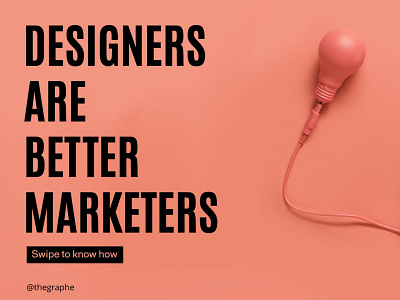 Designers are better marketers