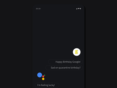 Google Turns 22 branding design illustration minimal mockup