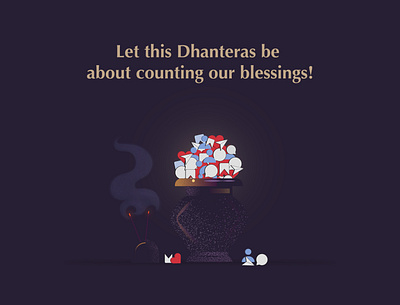 Dhanteras 2020 animation branding design illustration logo minimal mockup mockups moment marketing