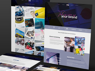 CPG Website Redesign + Rebrand animation graphic design rebrand redesign webdesign webflow